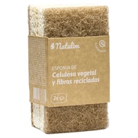 Esponja de celulose vegetal (2 unidades)