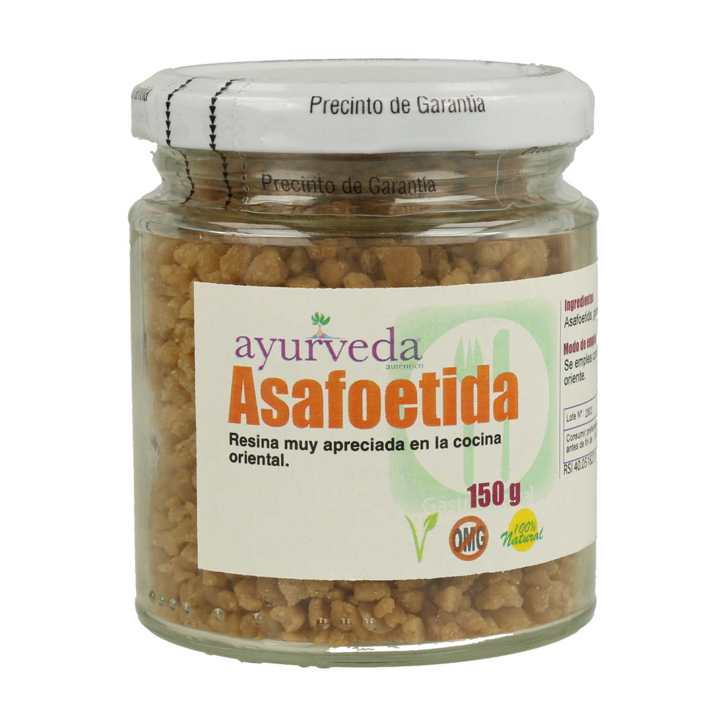 Asafoetida 150 g de Ayurveda Naturitas