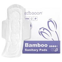 Compressa de fibra de bambu de alta absorção extra macia