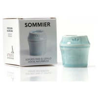 Blå Sommier borsthållare