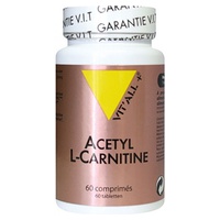 Acetil L-Carnitina 250 mg 60 comprimidos - Vitall + | Natural Doctor