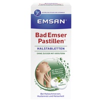 Pastillas Emsan Bad Emser sin azúcar con hierbas 30 unidades - Emsan | Natural Doctor