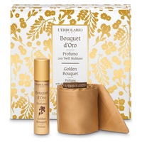 Perfume con twill bouquet de oro