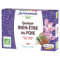 Cuarteto del Bienestar del Hígado 20 ampollas de 10ml - Laboratoires Juvamine | Natural Doctor