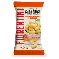 Snack de lentilhas vermelhas e grão-de-bico fiorentini bio