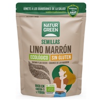 linho marrom orgânico