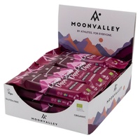 Pack barritas proteicas de chocolate con frambuesa Bio 12 barritas de 50g - Moonvalley | Natural Doctor