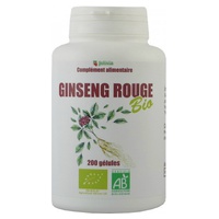 Ginseng Vermelho Bio 200 cápsulas vegetais de 300mg - JOLIVIA