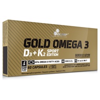 Gold omega 3 d3+k2 sportovní edice
