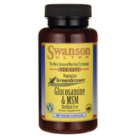 Glucosamina y MSM, Vegetariano 60 cápsulas vegetales - Swanson | Natural Doctor
