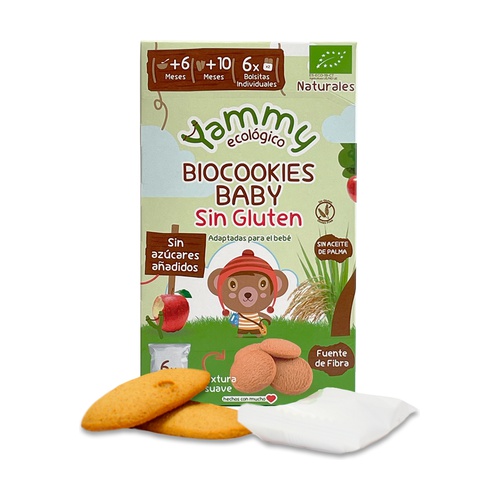 Buy Biocookies Baby Gluten Free 135 G Yammy Naturitas