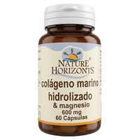 Colageno marino hidrolizado + Magnesio 600 mg 60 cápsulas - Nature Horizonts | Natural Doctor