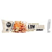 Barrita Protein Bar Low Carb Crunchy (Sabor Cacahuete y Caramelo) 1 barrita de 500mg (Caramelo - Cacahuete) - Gold Nutrition | Natural Doctor