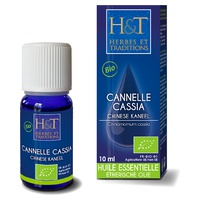 Aceite esencial de canela de China Bio 10 ml de aceite esencial - Herbes & Traditions | Natural Doctor