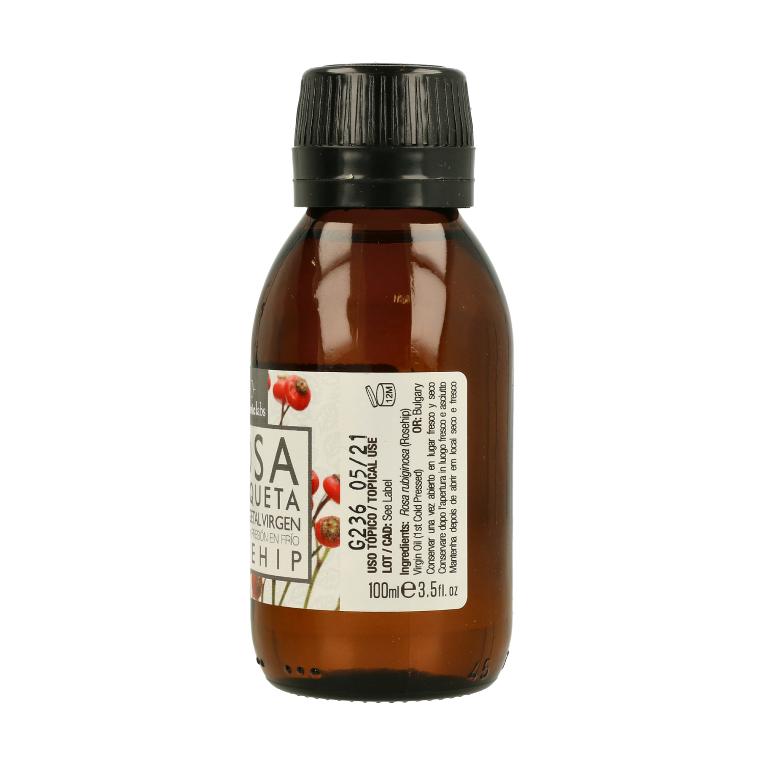 Comprar Aceite Vegetal Rosa Mosqueta Virgen 100 Ml Terpenic Naturitas