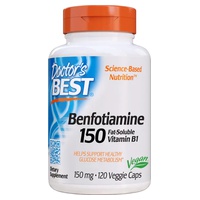 Benfotiamina con BenfoPure 150 mg 120 cápsulas vegetales - Doctor's Best | Natural Doctor