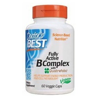 Complejo B con Quatrefolic 60 cápsulas vegetales - Doctor's Best | Natural Doctor