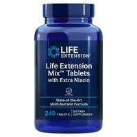 Mix multivitamínico en tabletas con extra de niacina 240 tabletas - Life Extension | Natural Doctor