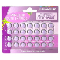 Cura adelgazante Express 28 comprimidos - Laboratoires Juvamine | Natural Doctor