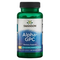 Alpha-GPC 300 mg 60 cápsulas vegetales - Swanson | Natural Doctor