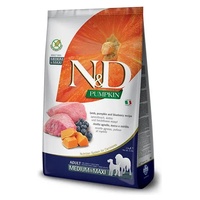 N&d medium-maxi dospělá psí strava dýně-jehněčí 12 kg