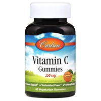 Gomitas de vitamina C de Naranja 250 mg 60 gominolas de 250mg - Carlson Labs | Natural Doctor