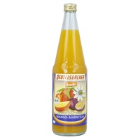 Mango und Passionsfruchtsaft