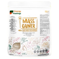 Proteína vegetal Mass gainer vainilla 1 kg de polvo - Energy Feelings | Natural Doctor