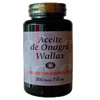 Aceite De Onagra 200 perlas Wallax Farma | Natural Doctor
