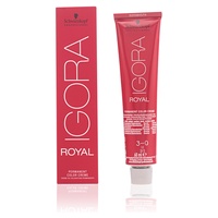 Igora royal tartós hajfesték krém/sötétbarna természetes 3-0