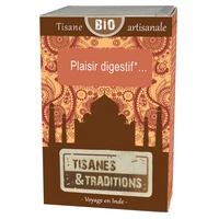 Prazer Digestivo Bio 30 saquetas de infusão - Tisanes & Traditions
