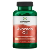 Aceite de aguacate, 1000 mg 60 perlas - Swanson | Natural Doctor