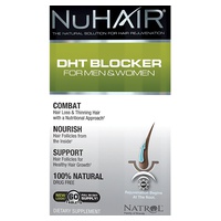 Bloqueador DHT para Hombre y Mujer NuHair 60 pastillas - Caída del Cabello