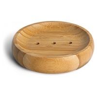 Saboneteira redonda de bambu fsc