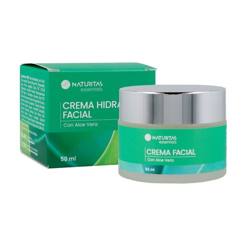 Crem hidratant pentru fa cu aloe vera