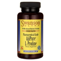 AjiPure L-prolina, 500 mg 60 cápsulas vegetales - Swanson | Natural Doctor