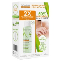 Duo Exomega Gel Limpiador 2 En 1 Cabello Y Cuerpo
