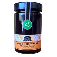 Organic mountain honey