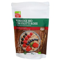 Gröt med röda frukter