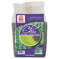 Semillas de chía enteras 400 g - Celnat | Natural Doctor