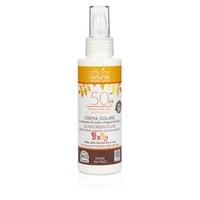 Crème Solaire Fluide SPF 50 Haute Protection Enfant - Flacon Bioplastique
