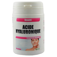 Ácido Hialurónico 60 cápsulas vegetais de 60mg - JOLIVIA