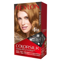 Seda da cor do cabelo, cor # 57 - marrom dourado mais claro