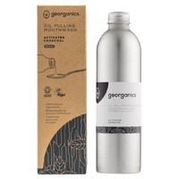 Enxaguante bucal com óleo de carvão ativado 275 ml - Georganics