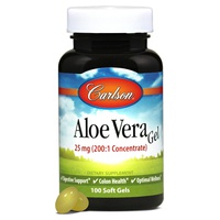 Gel de Aloe Vera 25 mg 100 perlas - Carlson Labs | Natural Doctor