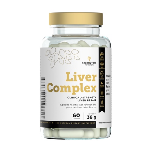 Buy Liver complex (liver) 60 capsules Golden Tree | Naturitas