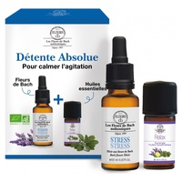 Dúo relajación Flores de Bach estrés + Aceite Esencial relax 2 unidades - Elixirs & Co | Natural Doctor