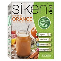 Siken Diet Proteina Vegetal Smoothie Orange 5 Sobres de 20 gr Siken | Natural Doctor