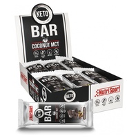 Caja de barritas keto bar cacao y avellana 18 barritas - Nutrisport | Natural Doctor