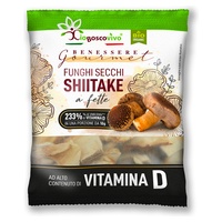 Plátky shiitake houby eco